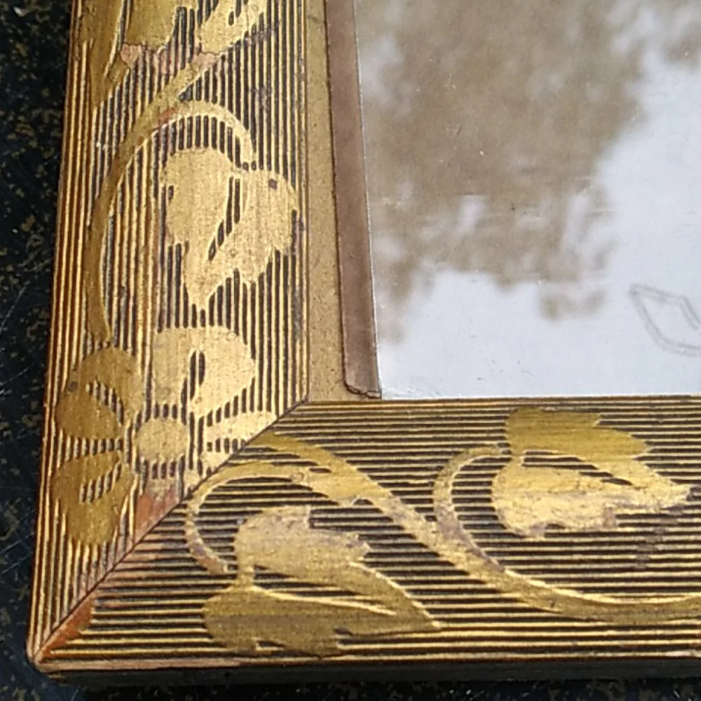 ⚜️  Antique Gold Ornate Frame Vintage
